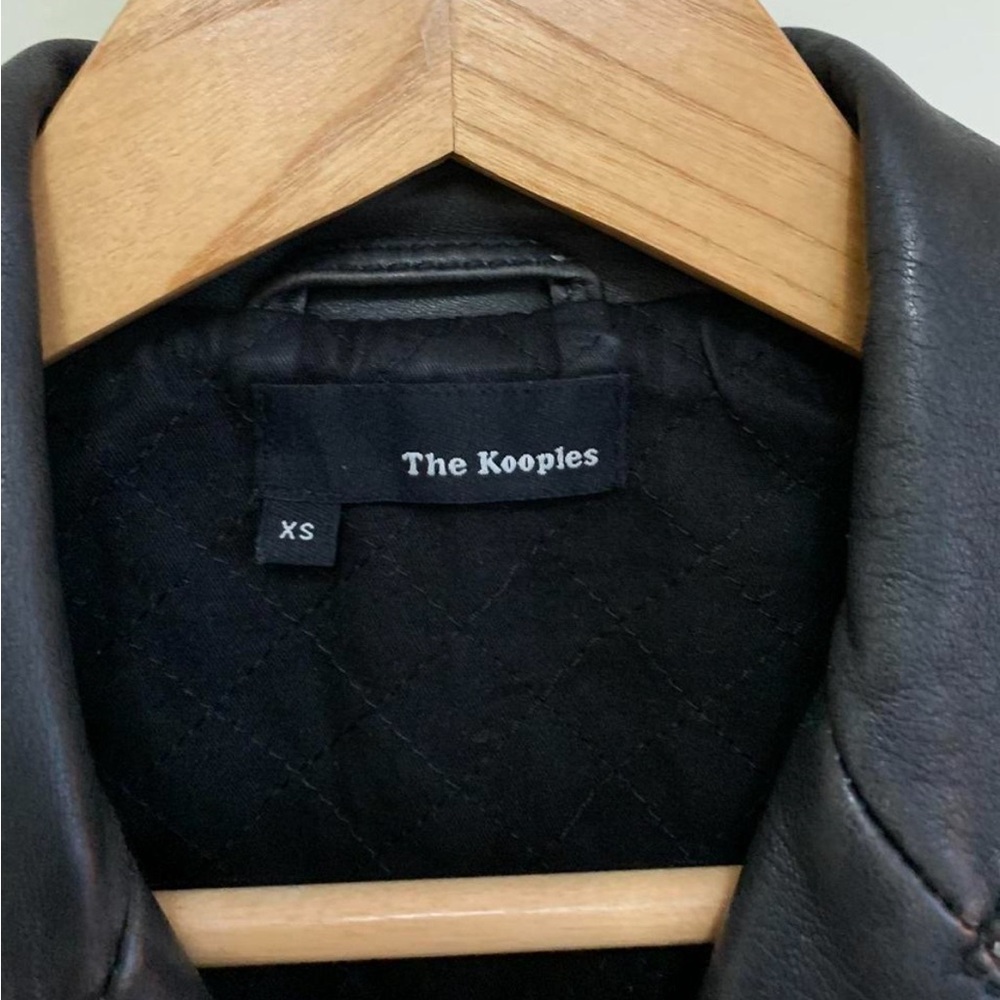 The Kooples Leather Jacket XS - Picture 3 of 3